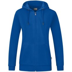 Kurtka damska Jako Organic. Niebieskie kurtki damskie JAKO, m, bez wzorów, z bawełny, z kapturem. Za 329.50 zł.