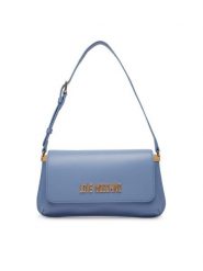 LOVE MOSCHINO Torebka JC4058PP1PLO0700 Niebieski. Niebieskie torebki klasyczne damskie Love Moschino, ze skóry, bez dodatków. Za 749.99 zł.