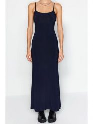 Trendyol Sukienka w kolorze granatowym rozmiar: S. Niebieskie sukienki damskie Trendyol, bez wzorów, bez ramiączek. Za 63.45 zł.