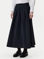 Weekend Max Mara Spódnica trapezowa Curvato 2615101051 Czarny Regular Fit. Czarne spódnice damskie Weekend Max Mara, bez wzorów, z bawełny. Za 989.99 zł.