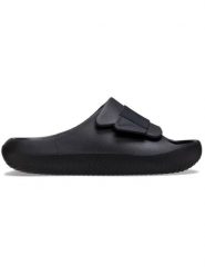 Crocs Klapki "Mellow Luxe Recovery" w kolorze czarnym rozmiar: 41/42. Czarne klapki damskie Crocs, bez wzorów, z otwartym noskiem, bez obcasa, bez zapięcia. Za 195.99 zł.