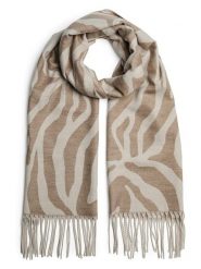 Pieces Szal w kolorze beżowym rozmiar: onesize. Brązowe szaliki damskie Pieces, bez wzorów. Za 66.00 zł.