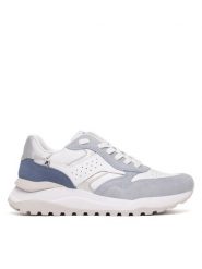 Rieker Revolution Lifestyle Sneakersy W2500-80 Niebieski. Niebieskie obuwie sportowe damskie Rieker Revolution Lifestyle, ze skóry, bez zapięcia. Za 257.99 zł.