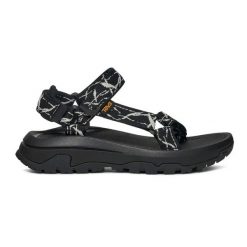 Sandały damskie Teva Hurricane XLT3. Czarne sandały damskie Teva, bez wzorów, z gumy, bez obcasa, na obcasie, bez zapięcia. Za 255.60 zł.