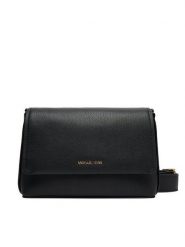 MICHAEL Michael Kors Torebka Nessa 30T5G8ZM1L Czarny. Czarne listonoszki damskie MICHAEL Michael Kors, bez wzorów, ze skóry, bez dodatków. Za 719.99 zł.
