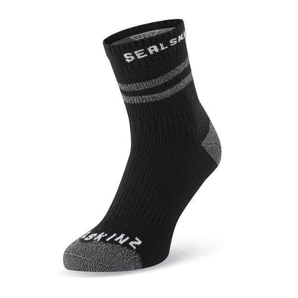 Skarpetki Sealskinz Mautby. Czarne skarpetki damskie SEALSKINZ, bez wzorów, z elastanu. Za 208.45 zł.