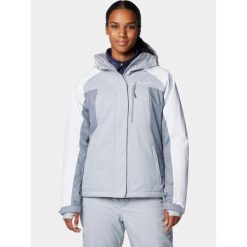 Kurtka Damska Columbia Snowy Summit. Białe kurtki sportowe damskie Columbia, na zimę, l, bez wzorów, bez kaptura. W wyprzedaży za 849.15 zł.