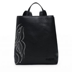 Plecak Desigual. Czarne plecaki Desigual, bez wzorów. Za 179.99 zł.