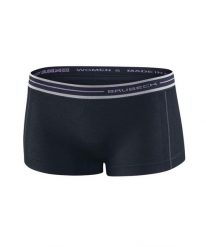 Bokserki z wełną merino damskie Brubeck ACTIVE WOOL. Czarne bokserki damskie Brubeck, bez wzorów, z poliamidu. Za 59.99 zł.
