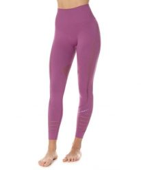 Legginsy damskie treningowe z długą nogawką Brubeck GYM. Fioletowe legginsy damskie Brubeck, l, bez wzorów, z dzianiny. Za 129.99 zł.