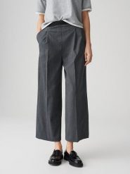 OPUS Spodnie w kolorze antracytowym rozmiar: 38. Czarne spodnie materiałowe damskie Opus, bez wzorów, z materiału. Za 165.99 zł.