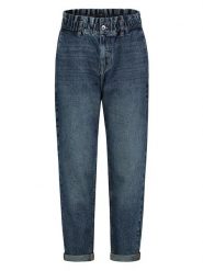 Sublevel Dżinsy - Tapered fit - w kolorze granatowym rozmiar: XL. Niebieskie jeansy damskie Sublevel, z podwyższonym stanem. Za 162.87 zł.