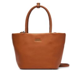 Torebka Tommy Hilfiger. Brązowe torebki klasyczne damskie Tommy Hilfiger, bez dodatków. Za 849.99 zł.