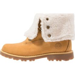 Timberland AUTHENTICS 6 INCH Śniegowce beige. Brązowe buty zimowe chłopięce Timberland, z gumy. W wyprzedaży za 359.20 zł.