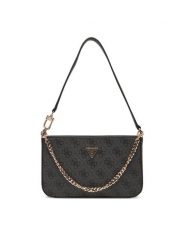 Guess Torebka Noelle II Mini HWBG96 72720 Szary. Szare torebki klasyczne damskie Guess, ze skóry, bez dodatków. Za 389.99 zł.