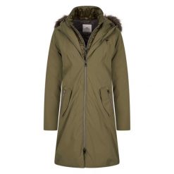 Parka dla kobiet HV Polo Isa. Zielone parki damskie HV POLO, bez kaptura. W wyprzedaży za 727.00 zł.