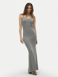 Vero Moda Sukienka letnia Sharon 10322285 Szary Slim Fit. Szare sukienki damskie Vero Moda, bez wzorów, z bawełny, bez ramiączek. Za 109.99 zł.