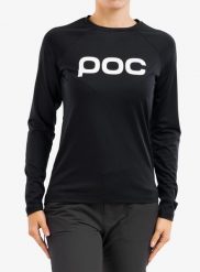 Bluza rowerowa damska POC Reform Enduro Jersey. Czarne bluzy damskie POC, xs, bez wzorów, z jersey, bez kaptura. Za 359.69 zł.