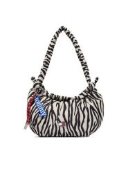 Tommy Jeans Torebka Tjw Icon Charms Zebra Shlder Bag AW0AW18882 Biały. Białe torebki klasyczne damskie Tommy Jeans, z jeansu, bez dodatków. Za 369.99 zł.