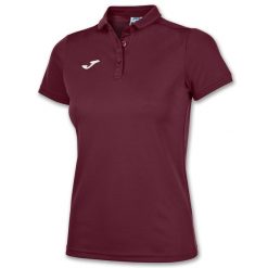 Koszulka polo do tenisa damska Joma Hobby. Brązowe bluzki damskie Joma, l, bez wzorów, sportowe, bez kołnierzyka, bez ramiączek. Za 230.50 zł.