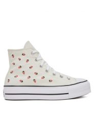 Converse Trampki Chuck Taylor All Star Lift A14934C Écru. Trampki damskie Converse, bez wzorów, z materiału, bez zapięcia. Za 319.99 zł.