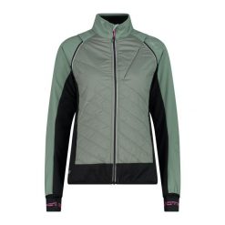 Kurtka damska turystyczna CMP 30A2276. Szare kurtki sportowe damskie CMP, l, bez wzorów, z softshellu, z kapturem. Za 389.99 zł.