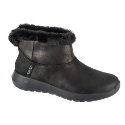 Buty sportowe Sneakersy damskie, Slip-Ins: On-The-Go - Cozy Dream. Czarne obuwie sportowe casual damskie Skechers, trekkingowe. Za 349.99 zł.