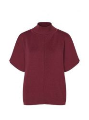 More & More Sweter w kolorze bordowym rozmiar: 38. Czerwone swetry klasyczne damskie More & More, bez kołnierzyka. Za 168.95 zł.