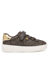 MICHAEL Michael Kors Sneakersy MK02485210 Brązowy. Brązowe buty sportowe dziewczęce MICHAEL Michael Kors, bez wzorów, ze skóry, bez zapięcia. Za 309.99 zł.