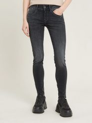 G-Star Dżinsy - Skinny fit - w kolorze antracytowym rozmiar: W31/L30. Czarne jeansy damskie G-Star. Za 226.10 zł.