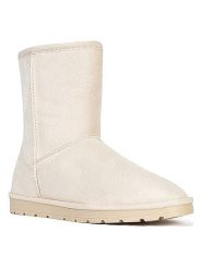 ISLAND BOOT Botki zimowe w kolorze beżowym rozmiar: 41. Brązowe botki damskie Island Boot, na zimę, z materiału, bez obcasa, bez zapięcia. Za 130.99 zł.