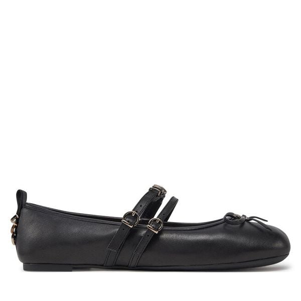 Baleriny PINKO. Czarne balerinki damskie Pinko, bez wzorów. Za 569.99 zł.