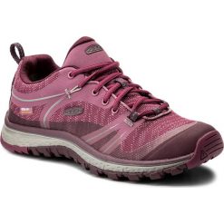 Trekkingi KEEN - Terradora Wp 1018531 Boysenberry/Grape Wine. Czerwone obuwie trekkingowe damskie Keen, z materiału. W wyprzedaży za 299.00 zł.