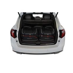 Torby Do Bagażnika Porsche Cayenne 2010-2017 5Szt Kjust. Czarne torby podróżne KJUST, bez wzorów. Za 1,504.00 zł.