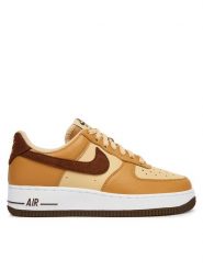 Nike Sneakersy Air Force 1 '07 Next Nature HQ3905 200 Beżowy. Brązowe obuwie sportowe damskie Nike, ze skóry, bez zapięcia. Za 519.99 zł.