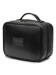 Puccini Kosmetyczka "Fashion" w kolorze czarnym - 26 x 20 x 14 cm rozmiar: onesize. Czarne kosmetyczki damskie Puccini, bez wzorów, z materiału. Za 119.40 zł.