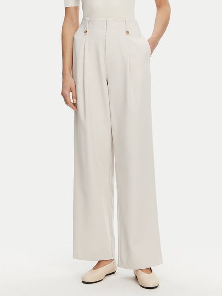 Calvin Klein Jeans Spodnie materiałowe J20J225343 Szary Wide Leg. Szare spodnie materiałowe damskie Calvin Klein Jeans, bez wzorów, z jeansu. Za 299.99 zł.
