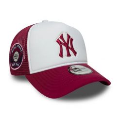 New Era Ws Ef Trucker Neyyanco Czapka Dorosłych. Białe czapki z daszkiem damskie New Era, z aplikacjami, z materiału. Za 222.99 zł.