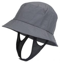Trespass Surfnapper - kapelusz typu Bucket unisex ciemnoszary. Szare kapelusze damskie Trespass, bez wzorów, z neoprenu. Za 74.70 zł.