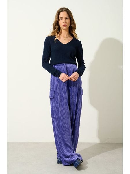 AUTHENTIC CASHMERE Kaszmirowy sweter "Galise" w kolorze granatowym rozmiar: XL. Niebieskie swetry klasyczne damskie AUTHENTIC CASHMERE, xl, z kaszmiru, bez kołnierzyka. Za 326.99 zł.