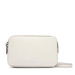 Torebka Calvin Klein. Białe listonoszki damskie Calvin Klein, bez wzorów, bez dodatków. Za 409.99 zł.