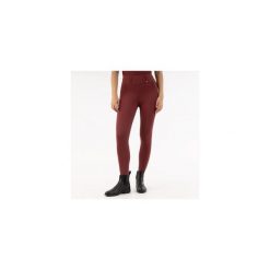 Damskie legginsy jeździeckie z pełną przyczepnością BR Equitation. Niebieskie legginsy damskie BR, bez wzorów, z materiału. Za 382.60 zł.