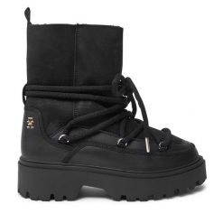 Śniegowce Tommy Hilfiger. Czarne śniegowce damskie Tommy Hilfiger. Za 569.99 zł.