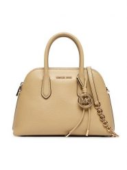 MICHAEL Michael Kors Torebka 30T6GX4S2L Beżowy. Brązowe torebki klasyczne damskie MICHAEL Michael Kors, ze skóry, bez dodatków. Za 1,329.00 zł.