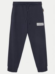 Napapijri Spodnie dresowe Chamois NP0A4IGK D Granatowy Regular Fit. Niebieskie spodnie dresowe chłopięce Napapijri, z bawełny. Za 159.99 zł.