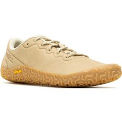 Buty Sneakersy Damskie Merrell Vapor Glove 6 LTR. Brązowe obuwie sportowe damskie Merrell, bez zapięcia, trekkingowe. Za 627.60 zł.