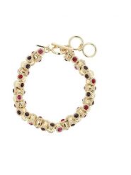 Otazu Pozłacana bransoletka z kryształami Swarovski rozmiar: onesize. Czerwone bransoletki damskie Otazu, pozłacane. Za 104.99 zł.