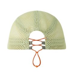 Czapka 5-panelowa Buff Air Saret. Zielone czapki damskie Buff, bez wzorów, z materiału. Za 199.05 zł.
