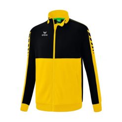 Kurtka robocza Erima Six Wings Junior wielokolorowa. Czarne kurtki damskie Erima, bez wzorów, z materiału, bez kaptura. Za 271.99 zł.