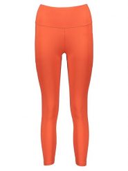 Adidas Legginsy sportowe "Yo Sto" w kolorze czerwonym rozmiar: L. Czerwone legginsy damskie Adidas, l, bez wzorów, z materiału, outdoorowe. Za 144.92 zł.